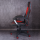 Scaun gaming ergonomic pro Raptor, spatar inalt, rosu-negru